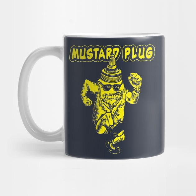 mustard plug rude by PrettyNeat Patterns